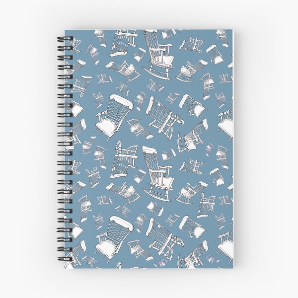 Item preview, You Rock Rocking Chair Repeating Pattern on Blue Background designed and sold by LayerCakeDigDes.