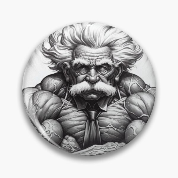 Item preview,  Albert Einstein bodybuilder designed and sold by sevenmountains.