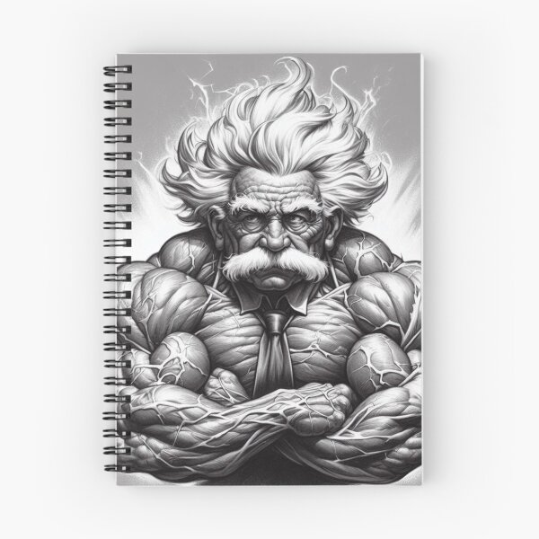 Item preview,  Albert Einstein bodybuilder designed and sold by sevenmountains.