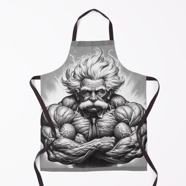 Item preview,  Albert Einstein bodybuilder designed and sold by sevenmountains.