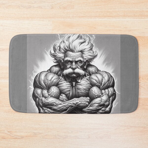 Item preview,  Albert Einstein bodybuilder designed and sold by sevenmountains.