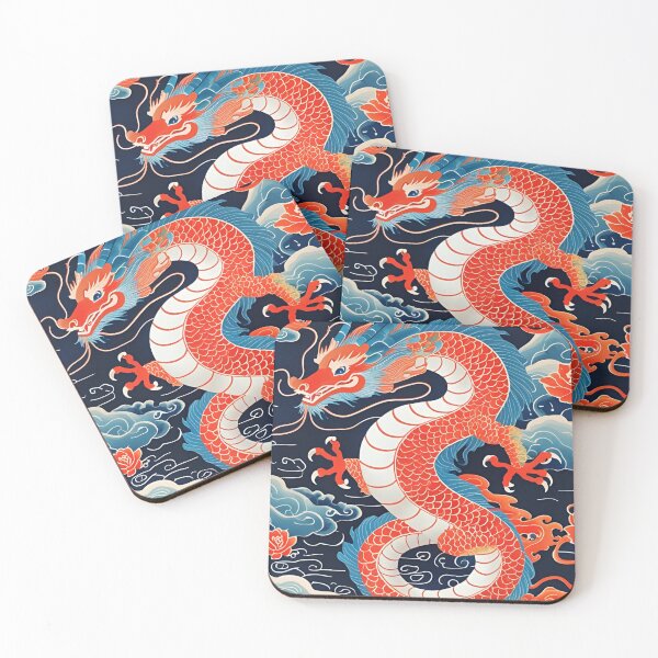 Item preview, Eastern Water Dragon Pattern designed and sold by PatronesKawai.