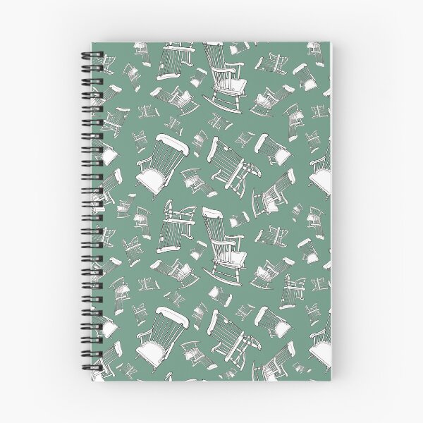 Item preview, You Rock Rocking Chair Repeating Pattern on Green Background designed and sold by LayerCakeDigDes.