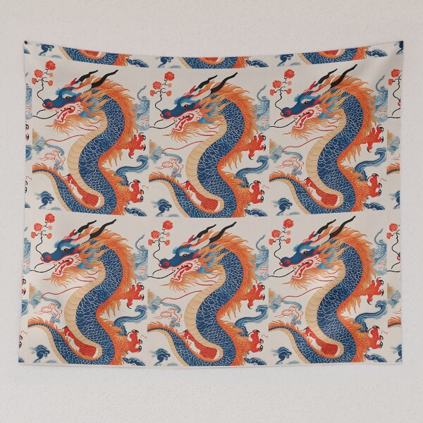 Item preview, Eastern Water Dragon Pattern designed and sold by PatronesKawai.