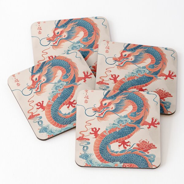 Item preview, Eastern Water Dragon Pattern designed and sold by PatronesKawai.