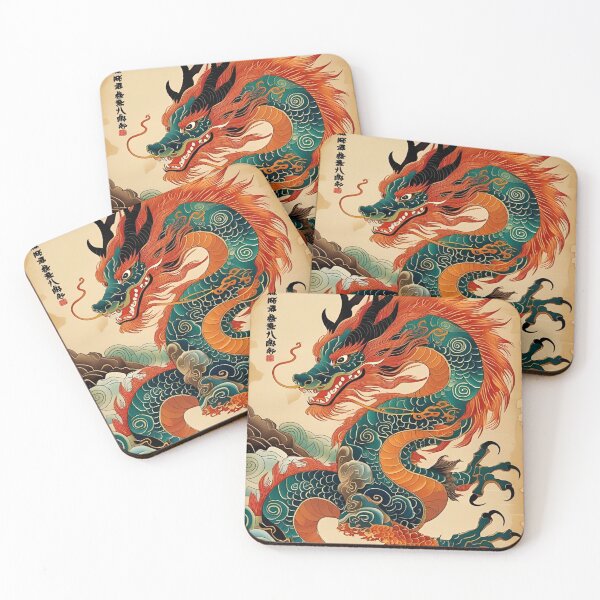 Item preview, Eastern Water Dragon Pattern designed and sold by PatronesKawai.