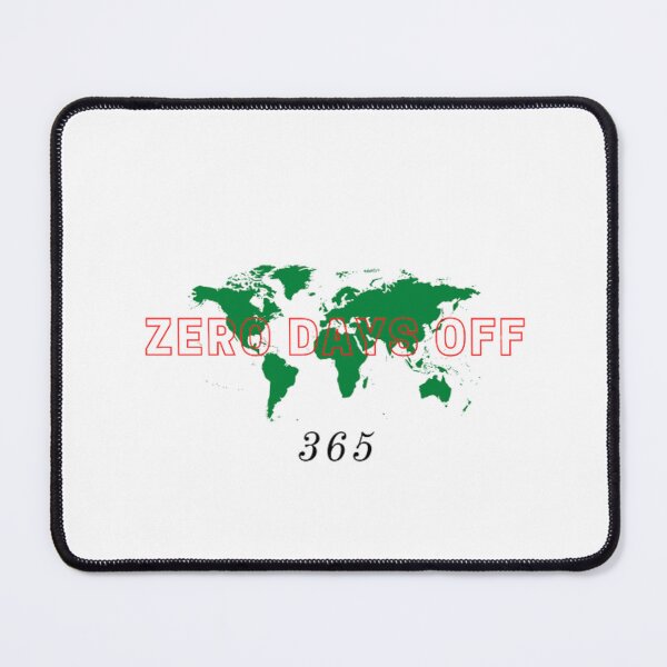 Item preview, Zero Days Off- Time to take on the World designed and sold by Hfr3Collectible.