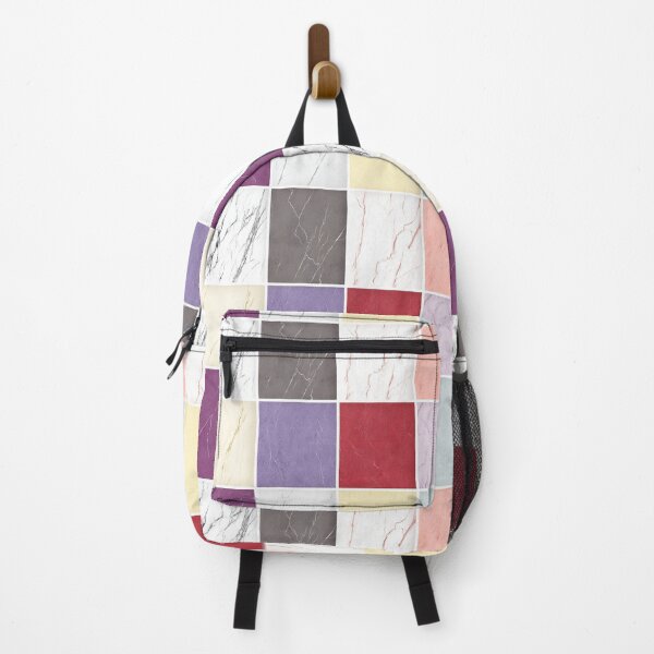 Item preview, Multicolor Marble Texture Grid designed and sold by Enea Kelo.