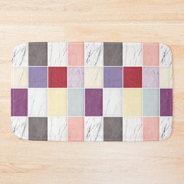 Item preview, Multicolor Marble Texture Grid designed and sold by Enea Kelo.