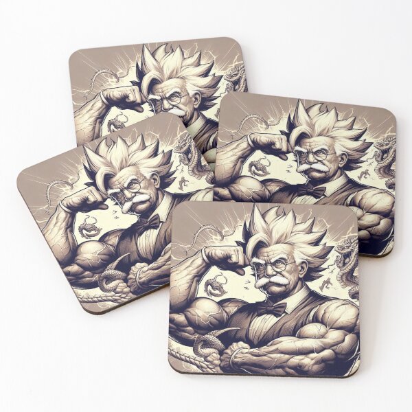 Item preview, Albert Einstein bodybuilder designed and sold by sevenmountains.