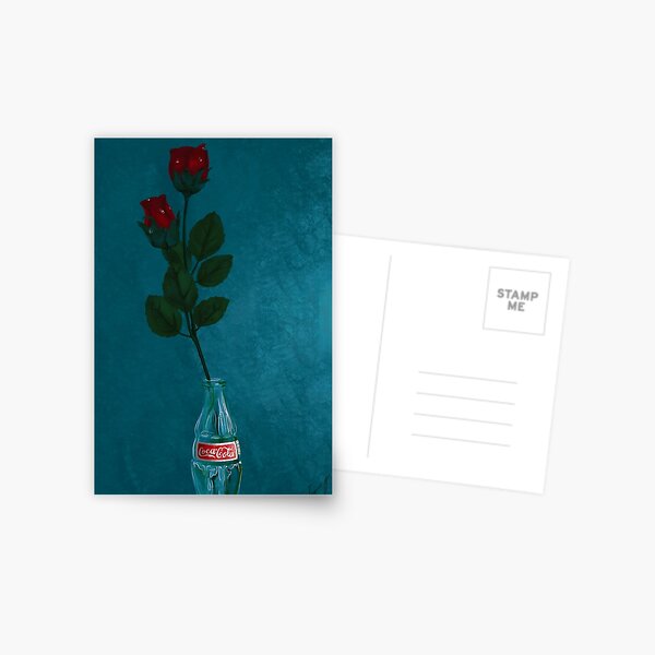 Item preview, Roses in Coca Cola Glass designed and sold by Liverosess.