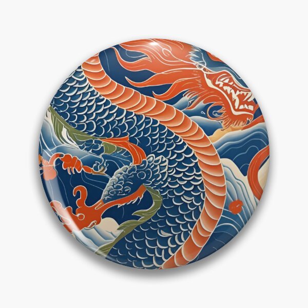 Item preview, Eastern Water Dragon Pattern designed and sold by PatronesKawai.