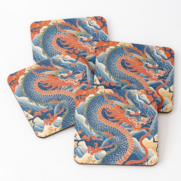 Item preview, Eastern Water Dragon Pattern designed and sold by PatronesKawai.