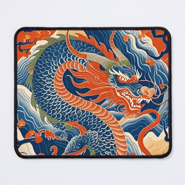 Item preview, Eastern Water Dragon Pattern designed and sold by PatronesKawai.