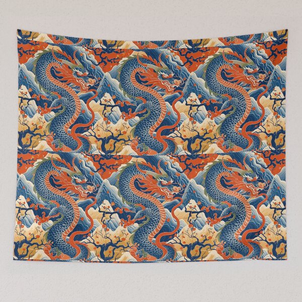 Item preview, Eastern Water Dragon Pattern designed and sold by PatronesKawai.