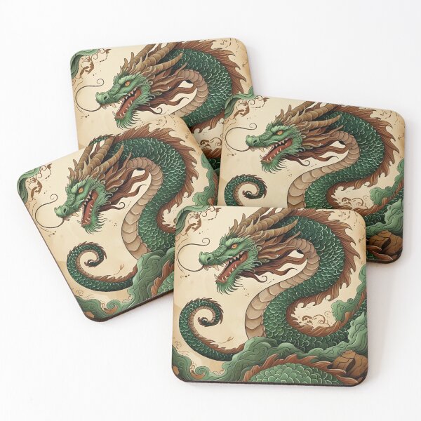 Item preview, Eastern Forest Dragon Pattern designed and sold by PatronesKawai.