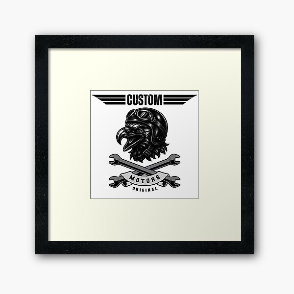 Vista previa del artículo con la obra «Motores personalizados», diseñado y vendido por TATTOO-DESIGN.