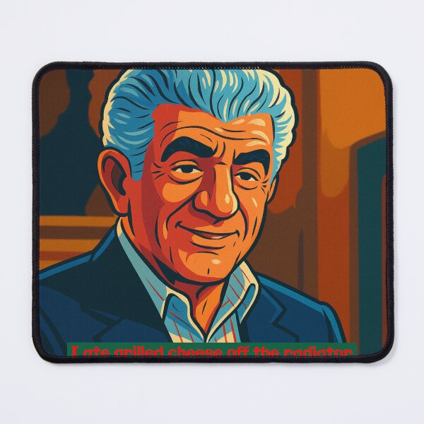 Item preview, I ate grilled cheese off the radiator. designed and sold by JangoWangus.
