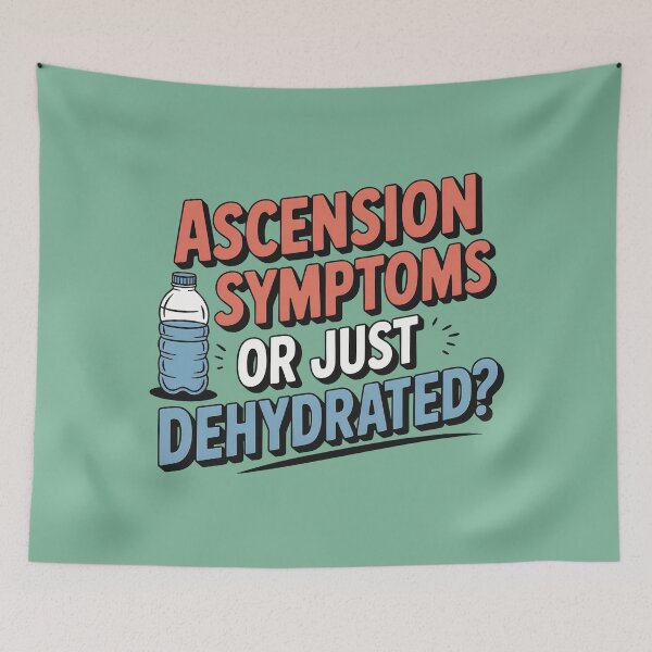 Item preview, Ascension Symptoms Or Just Dehydrated? designed and sold by CrypticHMystic.