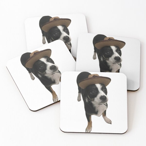Item preview, Dog with a cowboy hat designed and sold by alifrommars.