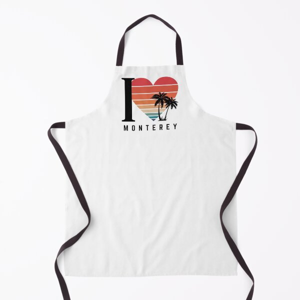 Item preview, I ❤️ Monterey - Retro West Coast Beach Vibes designed and sold by MFGB-Creations.