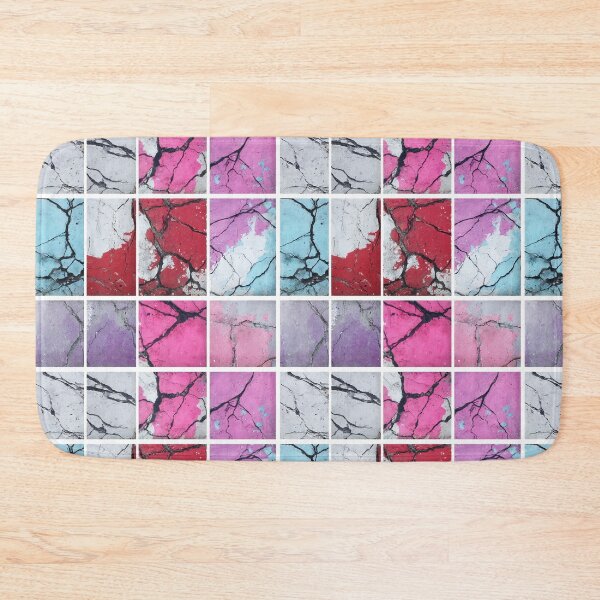 Item preview, Multicolor Marble Texture Grid designed and sold by Enea Kelo.