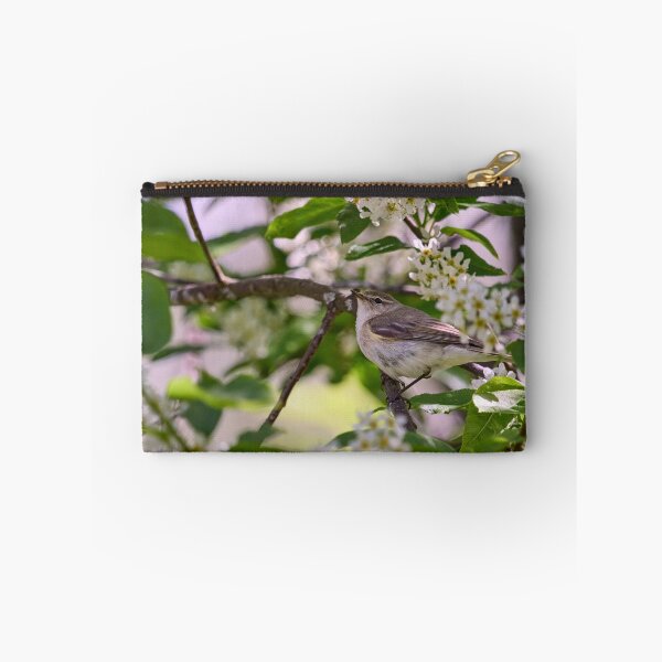 Item preview, All those flowers. Willow Warbler in Bird Cherry tree designed and sold by Jouko Lehto Photography.