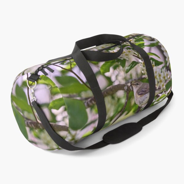Item preview, All those flowers. Willow Warbler in Bird Cherry tree designed and sold by Jouko Lehto Photography.