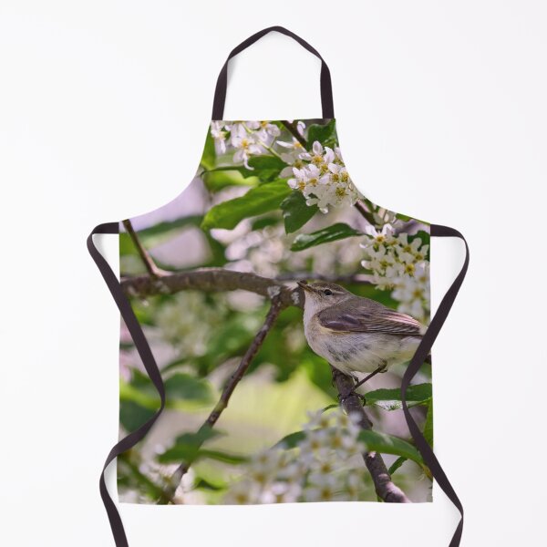 Item preview, All those flowers. Willow Warbler in Bird Cherry tree designed and sold by Jouko Lehto Photography.