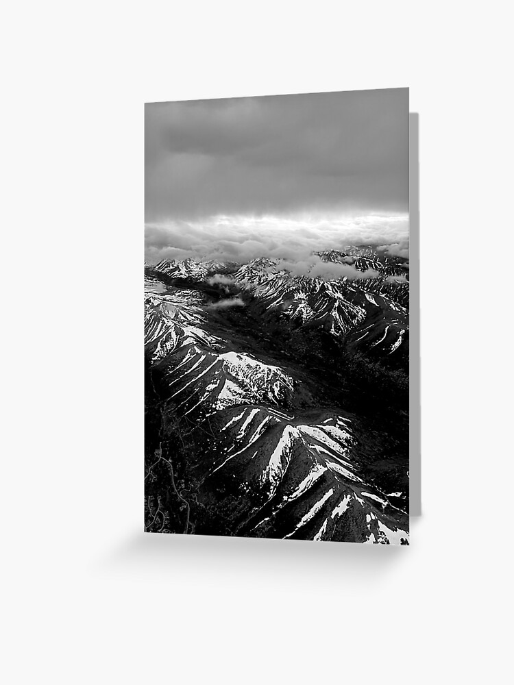 Thumbnail 1 of 2, Greeting Card, Mountains of the Mind designed and sold by mariapopova.