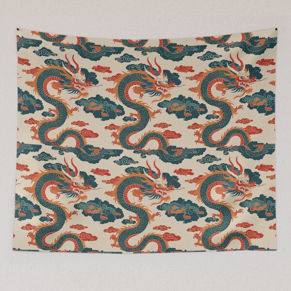 Item preview, Eastern Sky Dragon Pattern designed and sold by PatronesKawai.