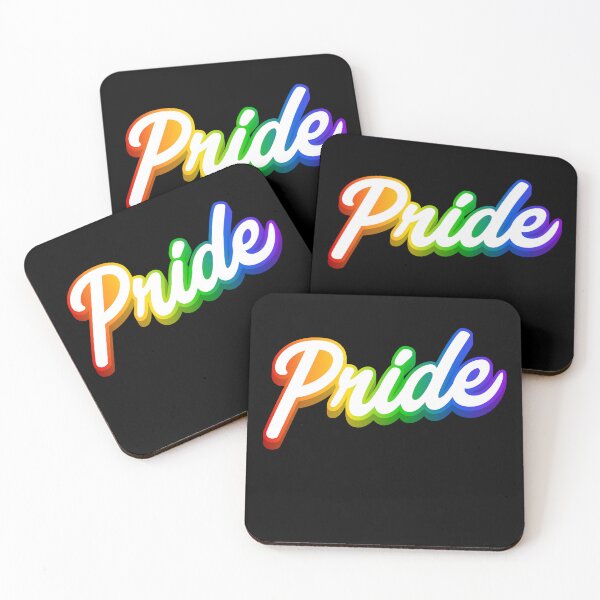 Item preview, Rainbow Cursive Pride Gradient Design designed and sold by Solidarityandco.