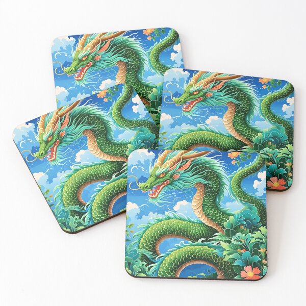 Item preview, Eastern Forest Dragon Pattern designed and sold by PatronesKawai.