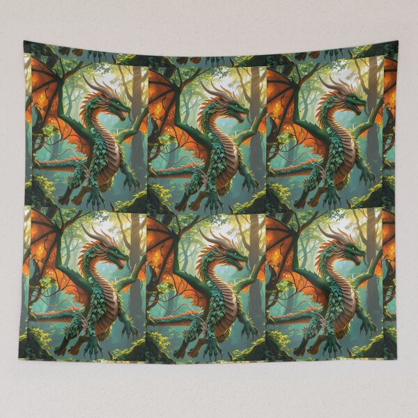 Item preview, Eastern Forest Dragon Pattern designed and sold by PatronesKawai.