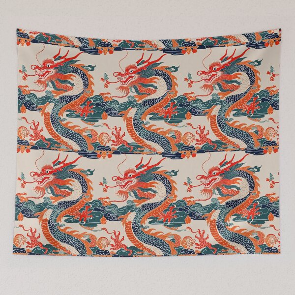 Item preview, Eastern Sky Dragon Pattern designed and sold by PatronesKawai.
