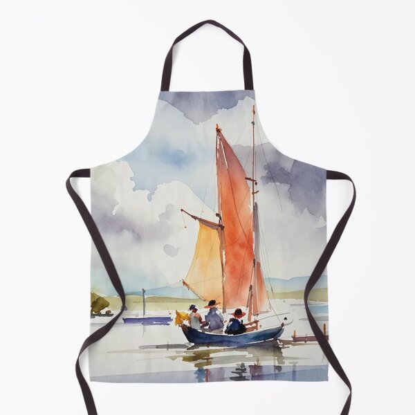 Item preview, A day at galmpton creek2(watercolour + AI) designed and sold by artsmeow.