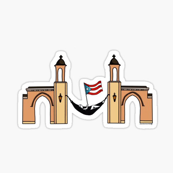 Puerto Rico x Sample Gates Sticker