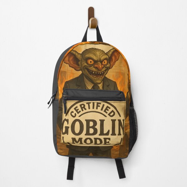 Item preview, Certified Goblin Mode – Office Chaos Creature with Coffee designed and sold by Ashidre.