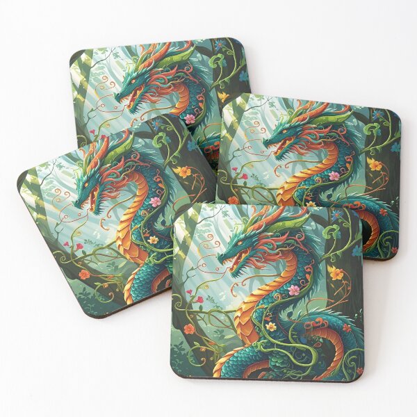 Item preview, Eastern Forest Dragon Pattern designed and sold by PatronesKawai.