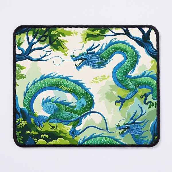 Item preview, Pattern of Dragons of the Eastern Forest designed and sold by PatronesKawai.