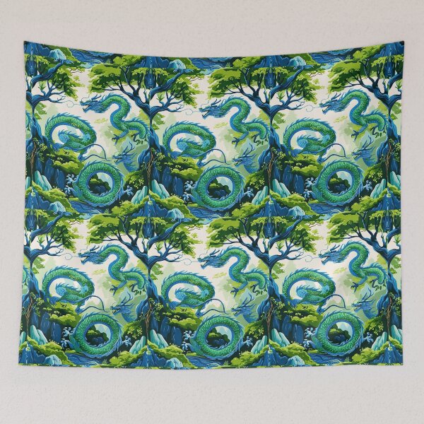 Item preview, Pattern of Dragons of the Eastern Forest designed and sold by PatronesKawai.