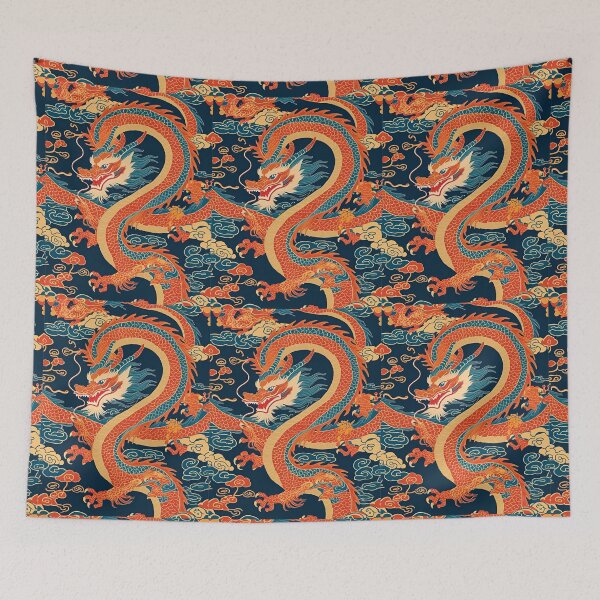 Item preview, Eastern Sky Dragon Pattern designed and sold by PatronesKawai.