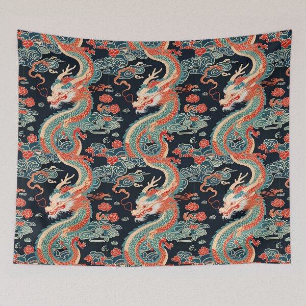 Item preview, Eastern Sky Dragon Pattern designed and sold by PatronesKawai.