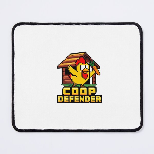 Item preview, Retro Coop Defender Logo designed and sold by LiquidFunGames.