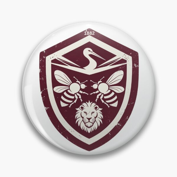 Item preview, vintage burnley t-shirt, burnley sticker, clarets shirt designed and sold by Bits & Bops Boutique.