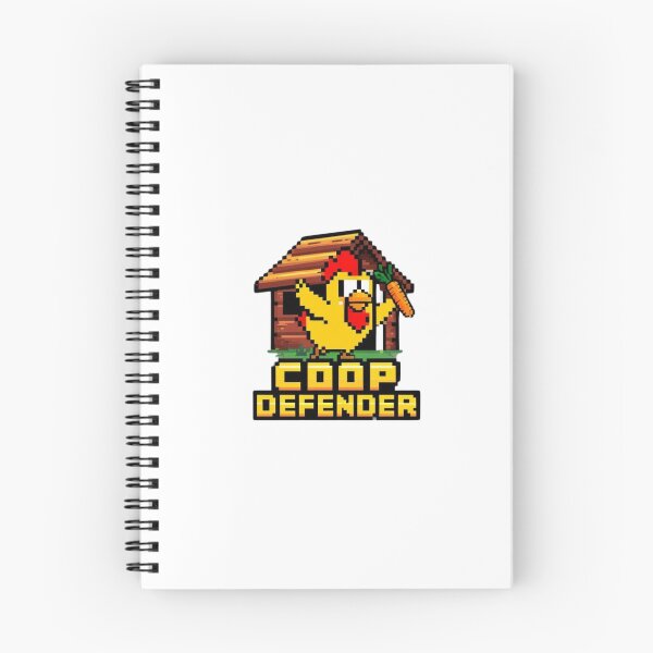 Item preview, Retro Coop Defender Logo designed and sold by LiquidFunGames.