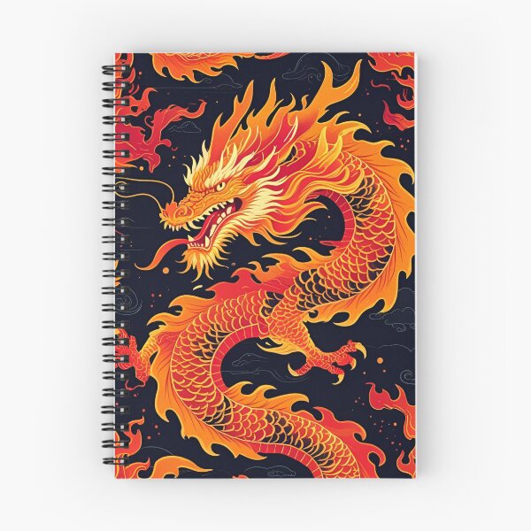 Item preview, Eastern Fire Dragon Pattern designed and sold by PatronesKawai.