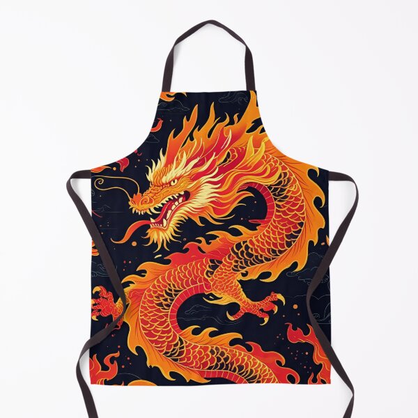 Item preview, Eastern Fire Dragon Pattern designed and sold by PatronesKawai.