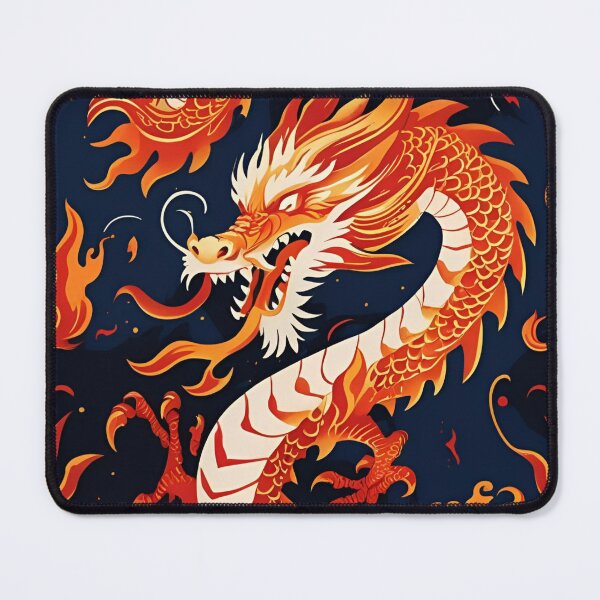 Item preview, Eastern Fire Dragon Pattern designed and sold by PatronesKawai.