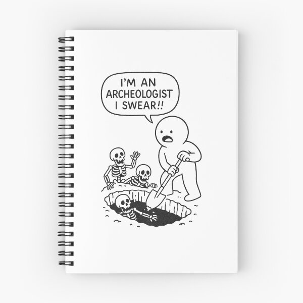 Item preview, Gift for funny archaeologists who do suspicious things designed and sold by The Nerd Gift Source.